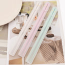 Axyaa Retro Carving Chopsticks Set with Storage Box - 5 Pairs