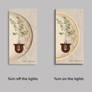 Axyaa Cream Style Entrance Wall Painting with Lights
