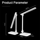Axyaa Rechargeable LED Desk Lamp - 3 Levels Dimmable Touch Night Light