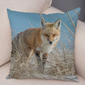 Axyaa Fox Pillowcase for Home, Office, Car Decor