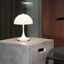 Axyaa Mushroom LED Table Lamps - 3 Color Dimming, Rechargeable Night Light
