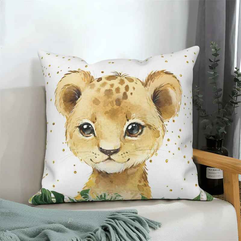 Axyaa Cute Animal Sofa Cushion Cover - 30x50