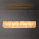 Axyaa Black Marble Chandelier for Elegant Dining Areas
