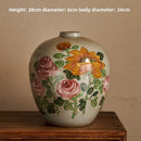 Axyaa Retro Ceramic Flower Vases & Hydroponic Living Room Arrangements