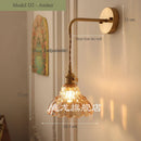 Elegant Vintage Brass Socket Wall Sconce by Axyaa for Bedroom Hotel Dining Room