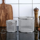 Axya Stainless Steel Seasoning Basket Halogen Ball Gravy Soup Box Pot Separator