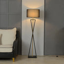 Axyaa Modern Minimalist Fabric Floor Lampshade for Home Lighting