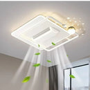 Axyaa Ultra-thin High Wind Fan Light for Living Room, Bedroom, and Dining Room