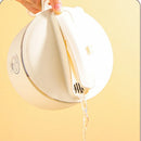 Axyaa Large Noodle Bowl with Lid, Handle - Food Grade, Microwave Safe