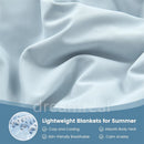 Axyaa Cooling Comforter: Lightweight Air Condition Blanket, Fluffy Soft Summer Quilt