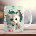Axyaa Cat Lover Office Coffee Mug Tea Cup 11oz Ceramic Gift Sister Birthday