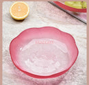 Axyaa Glass Fruit Plate: High-End Snack Candy Plate for Home Living Room Coffee Table