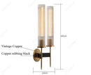 Axyaa LED Copper Wall Lamp for Modern Living Room Bedroom Lighting