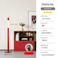 Axyaa Adjustable Chrome Black LED Floor Lamp for Home and Exhibition Hall