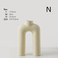 Axyaa Ceramic Art Vase: Modern Home Living Room Flower Arrangement & Decorative Device