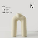 Axyaa Ceramic Art Vase: Modern Home Living Room Flower Arrangement & Decorative Device