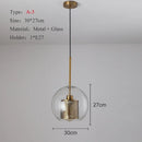 Axyaa Glass Chandelier Pendant Light for Kitchen Coffee Bar Dining