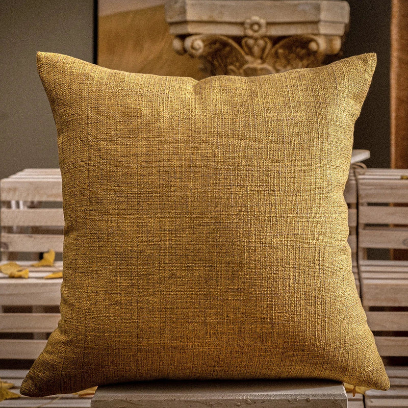 Axyaa Warm Autumn Winter Solid Pillow Covers 45x45cm - 1PC