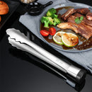 Axyaa Stainless Steel BBQ Tongs Kitchen Accessories