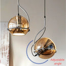 Axyaa Glass Pendant Light: Modern Nordic Table Lamp for Bedroom, Living Room, Restaurant.