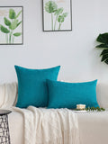 Axyaa Linen Cushion Covers for Sofa, Living Room, Car - Decorative Pillowcase
