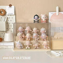 Acrylic Display Stand for POPMart and Lego by Axyaa - Transparent Storage Organizer