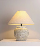 Axyaa Ceramic Accent Table Lamp - Vintage/Modern Style for All Interior Themes