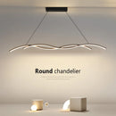 Axyaa Modern Minimalist Chandelier for Dining Room and Restaurant Lighting