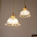 Nordic Glass LED Pendant Lamp Copper Socket Axyaa Hanging Light Home Decor