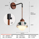 Axyaa Terrazzo LED Wall Sconces for Home Bedroom Living Room