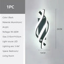 Axyaa Nordic Modern Courtyard Wall Lamp, LED Decorative Staircase Walkway Light
