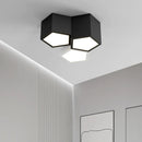 Axyaa Modern Geometric Ceiling Lights for Living Room - Creative Designer Bedroom Lighting Fixtures