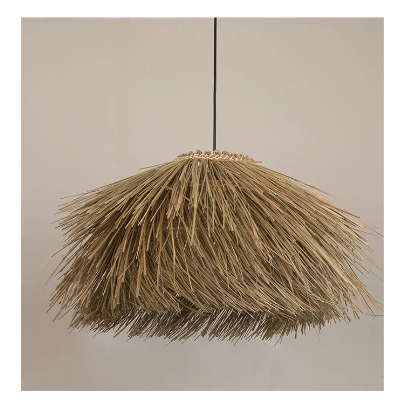 Axyaa Woven Rattan Ceiling Pendant Light for Home Decor & Hospitality