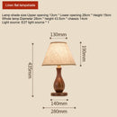 Axyaa Solid Wood Floor Lamp Japanese Retro Style LED Lighting Fixture