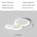 Axyaa Smart LED Ceiling Lamp Dimmable Lighting Fixture for Living Room Bedroom