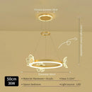 Axyaa Modern Butterfly Ceiling Chandelier Light Fixture for Home Decor