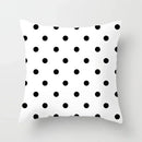 Axyaa Geometric Heart Piano Girl Throw Pillow Case Set for Home Decor