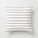 Axyaa Geometric Stripe Polyester Pillow Cover Home Decor Cushion Case