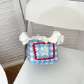Axyaa Butterfly Cartoon Desktop Storage Basket Square Organizer