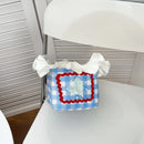 Axyaa Butterfly Cartoon Desktop Storage Basket Square Organizer