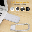 Axyaa Clip-On LED Bookmark Light with Adjustable Brightness