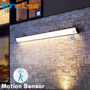 Axyaa Outdoor Motion Sensor LED Wall Sconce - Waterproof, Corner Garden Light