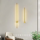 Axyaa Nordic Design Minimalist Long Wall Lamp for Modern Living Room & Luxury Hotel