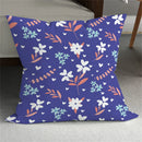 Axyaa Small Daisy Leaves Cushion Cover - Home Decor Pillowcases