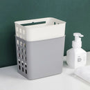 Wall-Mounted Laundry Basket Organizer by Axyaa: Small Dirty Clothes Storage Container