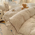 Axyaa Spring Flowers Princess Bedding Set: Duvet Cover, Sheet, Pillowcases