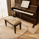 Axyaa Piano Insulation Mat Set Solid Color Irregular Creative Rug Easy Care Rugs