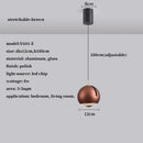 Axyaa Round LED Pendant Light - Adjustable Angle, Modern Design