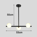 Axyaa Modern Pendant Lighting Chandelier for Dining Room and Living Room
