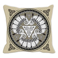 Geometric Cushion Cover Pillowcase for Home Decor by Axyaa